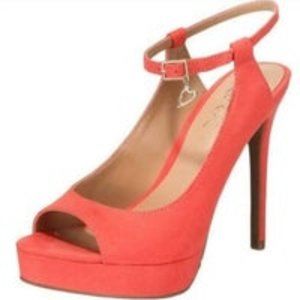 thalia shoes chloe coral  size 10